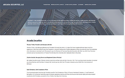 Arcadia Securities, LLC